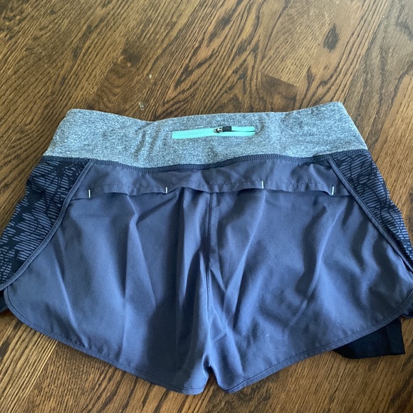 womens athletic shorts with built in biker biker shorts - Picture 2 of 3